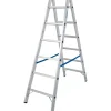Krause Klapptritte^Doppelleiter Stabilo 2 x 6 Sprossen 165 cm x 56 cm x 141 cm