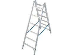 Krause Klapptritte^Doppelleiter Stabilo 2 x 6 Sprossen 165 cm x 56 cm x 141 cm