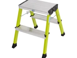 Krause Klapptritt Rolly Fahrbar 2 x 2 Stufen 45 cm x 40 cm x 50 cm