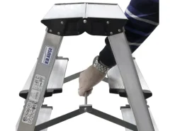 Krause Klapptritte^Klapptritt Treppo 2 x 4 Stufen 85 cm x 53 cm x 88 cm