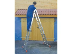 Krause Leitern^MultiMatic Gelenk-Universal-Leiter 4 x 4 Sprossen