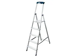 Krause Safety Stufen-Steh-Leiter 5 Stufen