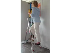 Krause Leitern|Klapptritte^Stehleiter Corda 5-stufig