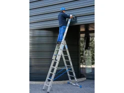Krause Klapptritte^Vielzweckleiter Stabilo +S 3 x 8 Sprossen/Stufen 490 x 97 x 183 cm