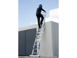 Krause Klapptritte^Vielzweckleiter Stabilo +S 3 x 8 Sprossen/Stufen 490 x 97 x 183 cm