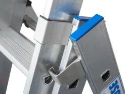 Krause Klapptritte^Vielzweckleiter Stabilo +S 3 x 8 Sprossen/Stufen 490 x 97 x 183 cm
