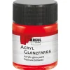 KREUL Bastelzubehör|Bastelfarben^Acryl Farbe Glänzend Rot 50 ml