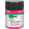 KREUL Bastelzubehör|Bastelfarben^Acryl Farbe Matt Pink 50 ml