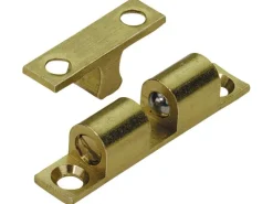 Kugelschnäpper 60 mm x 11 mm Messing matt