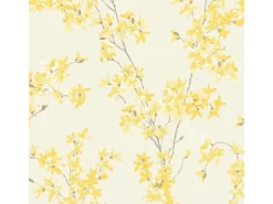 Laura Ashley Vliestapete Forsythia Sunshine 10,05 x 0,52 m