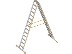 Layher Topic 1043 Stufenstehleiter 2x14 Stufen