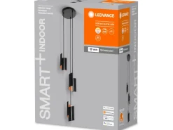 LEDVANCE Weitere Regale^Smart+ WiFi Pendelleuchte Decor Twist Hängend Schwarz 150 cm