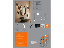 LEDVANCE Weitere Regale^Smart+ WiFi Pendelleuchte Decor Twist Hängend Schwarz 150 cm