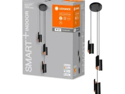 LEDVANCE Weitere Regale^Smart+ WiFi Pendelleuchte Decor Twist Hängend Schwarz 150 cm