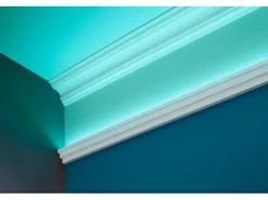 Decosa Tapezierzubehör|Deckenplatten^Lichtleiste Kristine Weiß 60 mm x 30 mm Länge 2.000 mm