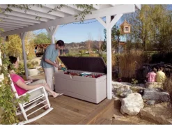 Lifetime XXL Kissenbox Anthrazit/Grau