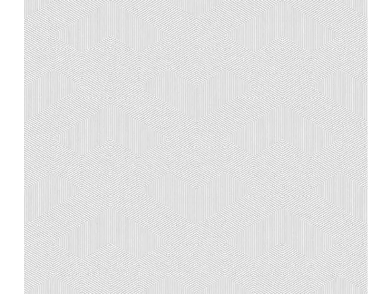 AS-Creation Tapezierzubehör^Livingwalls Tapete Grafisches Motiv Grau und Weiß 53 cm x 10,05 m AS-389641