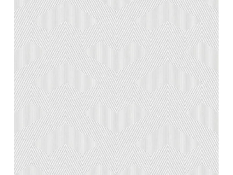 AS-Creation Tapezierzubehör^Livingwalls Tapete Grafisches Motiv Grau und Weiß 53 cm x 10,05 m AS-389641