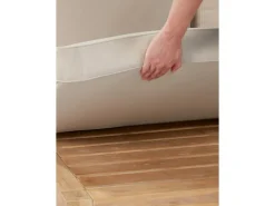 Kissen^Lounge-Set mit Esstisch Morenci 4-teilig aus Akazienholz FSC®