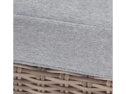 Lounge-Set Olea 5-teilig aus Polyrattan Sand