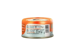 Lucky Lou Katzenbedarf^Katzen-Nassfutter Thunfisch & Lachs in Broth 70 g