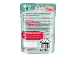 Lucky Lou Katzenbedarf^Katzen-Nassfutter Thunfischf in Jelly 70 g