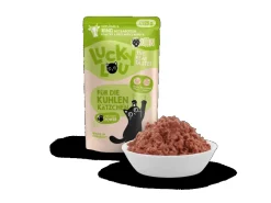 Lucky Lou Katzenbedarf^Katzen-Nassfutter Lifestage Kitten Geflügel & Rind 125 g