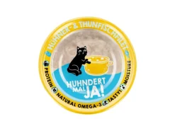 Lucky Lou Katzenbedarf^Katzen-Nassfutter Hühner & Thunfisch in Broth