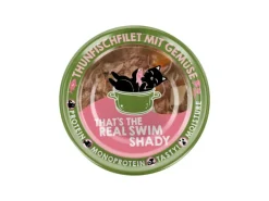 Lucky Lou Katzenbedarf^Katzen-Nassfutter Thunfisch Gemüse in Broth 70 g