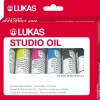 Künstlerfarben^Lukas Studio Oil Ölfarben-Set mit 6 x 20 ml Farbtuben