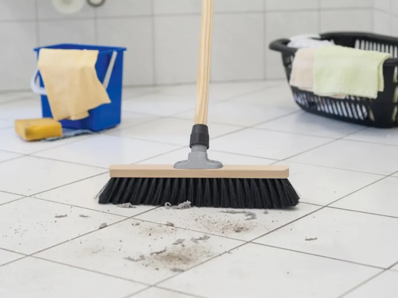 LUX-TOOLS LUX Besenkopf Natur-/ Kunsthaar 60 cm