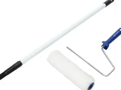 LUX-TOOLS Malerbedarf|Leitern^LUX Farbroller Kunstfell 25 cm mit Teleskopstange