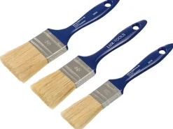 LUX-TOOLS Malerbedarf^LUX Flachpinsel-Set Lack 3-teilig