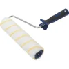 LUX-TOOLS Malerbedarf^LUX Goldfaden-Roller Kurzflor 2K-Softgriff Schwarz-Blau 25 cm