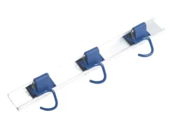 LUX-TOOLS Geräteschiene Comfort mit PVC-Beschichtung 3 Haken