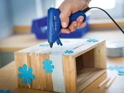 LUX-TOOLS Bastelkleber^Heißklebe-Set 30 W