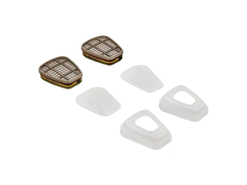 3M Filter 6004 PRO1 ABEK1P3 Weiß 1 Set