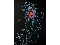 Kreative Wandgestaltung|Schablonieren^Marabu Glitter deckend 225 ml Glitter-