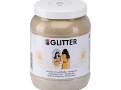 Bastelzubehör|Bastelfarben^Marabu Glitter transparent 1,5 l staub