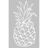 Marabu Kreative Wandgestaltung^Schablone 40 x 60 cm Pineapple