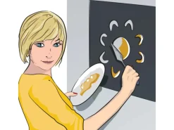 Marabu Kreative Wandgestaltung^Schablone 40 x 60 cm Pineapple