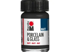 Marabu Starter-Set Porcelain & Glass Matt 15 ml