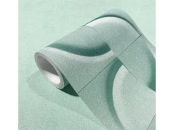 Marburg Bordüre 5 m x 0,18 cm Grafisch Modern Grün FSC®