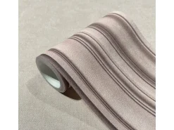 Marburg Bordüre 5 m x 0,18 cm Streifen Modern Rosa FSC®