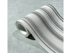 Marburg Bordüre 5 m x 0,18 cm Streifen Modern Weiß FSC®