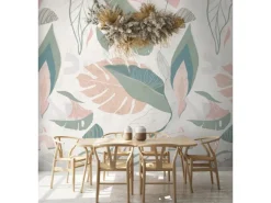 Marburg Fototapete Floral Modern Grau FSC®