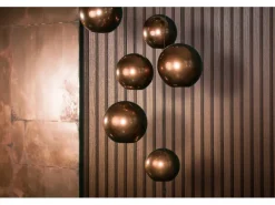 Marburg Vliestapete Akustikpaneel-Muster Metalloptik 10,05 m x 0,53 m Kupfer