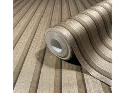 Marburg Vliestapete Akustikpaneel-Muster Metalloptik 10,05 m x 0,53 m Gold