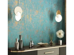 Marburg Vliestapete Betonoptik Glanz Modern 10,05 m x 0,53 m Grün