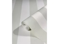 Marburg Dekorative Tapeten^Vliestapete Hailey Nov Streifen Weiß Grün FSC®